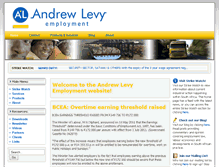 Tablet Screenshot of andrewlevy.co.za